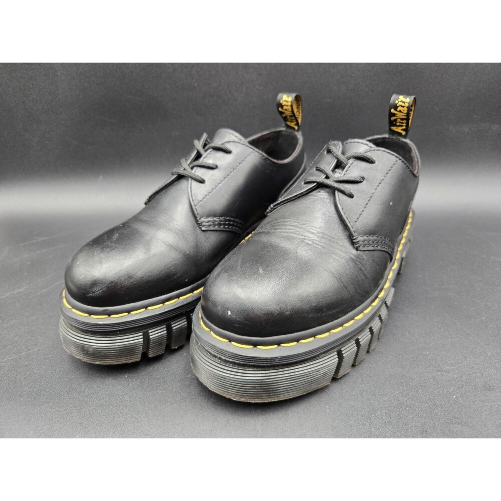 Dr. Martens Audrick 3 Eye Shoes Womens Size 9 Platform Chunky Leather Lace Up